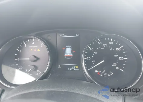 2017 Nissan Rogue Sv из США, поврежденный, VIN 5N1AT2MV9HC748183